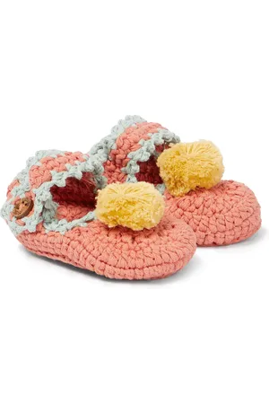 Louise Misha Bebé - slippers Rosette de croché