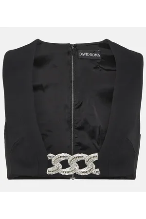 DAVID KOMA Top adornado