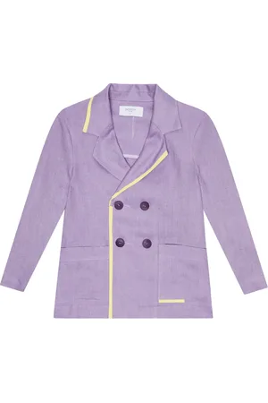 PAADE Blazer cruzado de lino