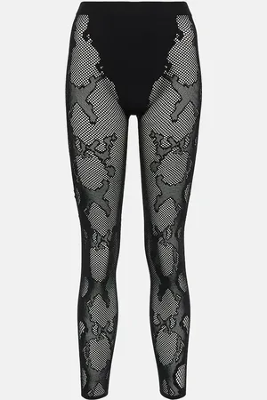 DION LEE Leggings Cobra de rejilla