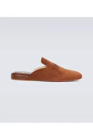 Christian Louboutin Mules planos Navy Coolito