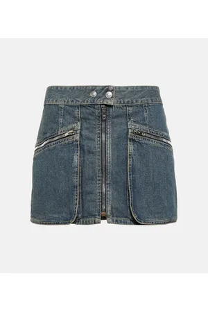 Isabel Marant Minifalda Fatsia en denim