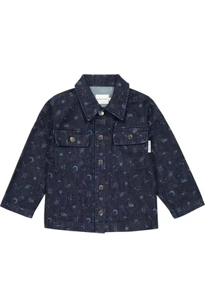 The New Society Chaqueta vaquera Cosmos con estampado