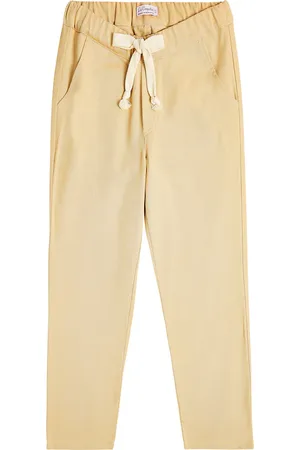 La Coqueta Pantalones rectos en mezcla de algodón