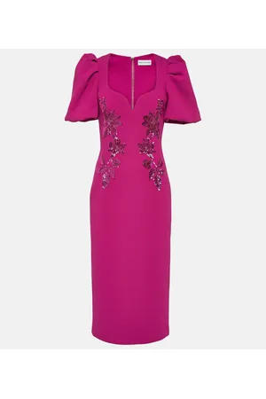 Rebecca Vallance Vestido midi Venetia con lentejuelas