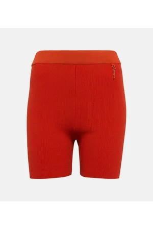 Jacquemus Shorts Le Short Pralu de punto acanalado