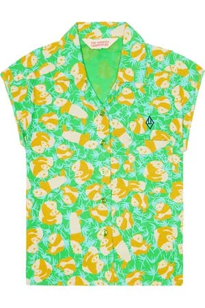 The Animals Observatory Camisa Kangaroo de algodón estampada