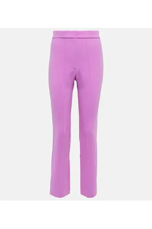 ALEX PERRY Pantalones rectos Dallin de tiro alto
