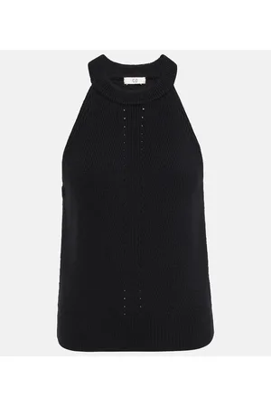 CO Tank top de punto acanalado
