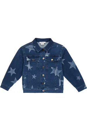 Stella McCartney Chaqueta en denim estampada