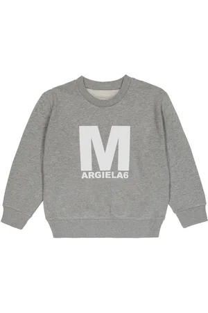 Maison Margiela Sudadera en jersey de algodón con logo