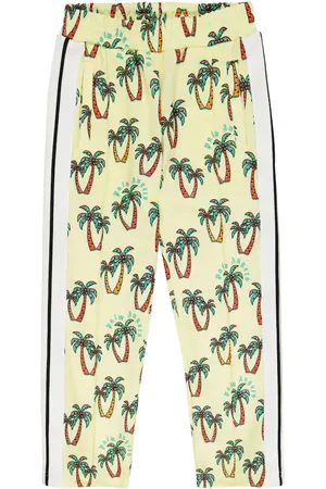 Palm Angels Pantalones de chándal de punto fino