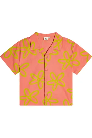 Jelly Mallow Camisa de algodón floral