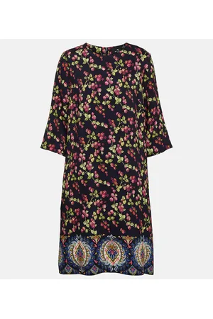 Etro Vestido corto estampado