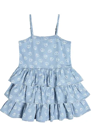 Molo Vestido Crystal de algodón estampado