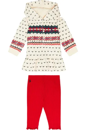 Ralph Lauren Bebé - set de sudadera y leggings de mezcla de algodón
