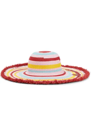MONNALISA Sombrero a rayas con logo bordado
