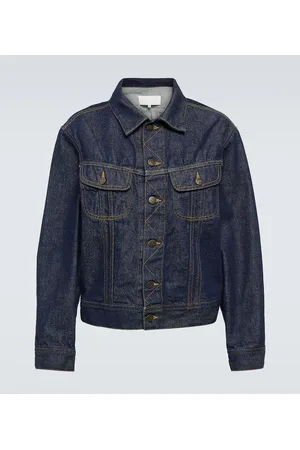 Maison Margiela Chaqueta en denim recortada