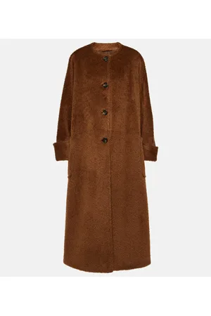 Max Mara Abrigo oversized Hudson de alpaca y lana