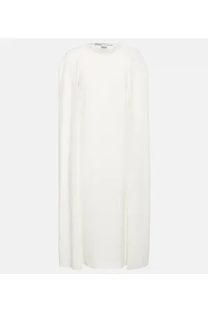 Stella McCartney Vestido midi con capa