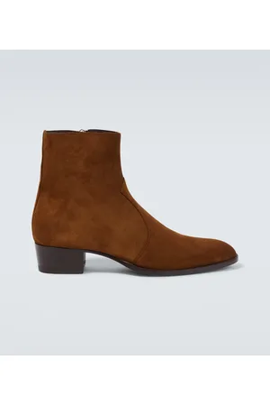 Saint Laurent Botines Wyatt de ante