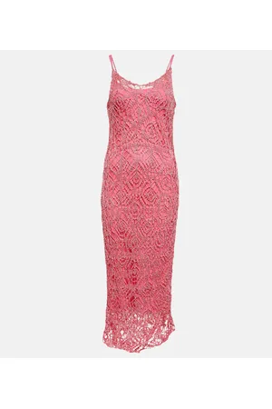 Tom Ford Vestido largo de punto calado