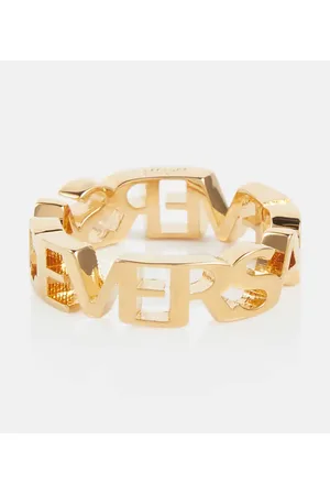 VERSACE Anillo con logo