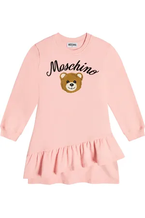 Moschino Vestido Teddy Bear en mezcla de algodón