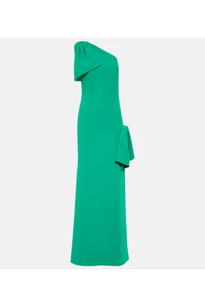 Elie saab Vestido de fiesta drapeado de un hombro