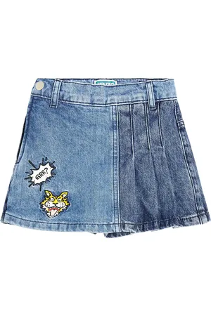 Kenzo Shorts de denim con bordados