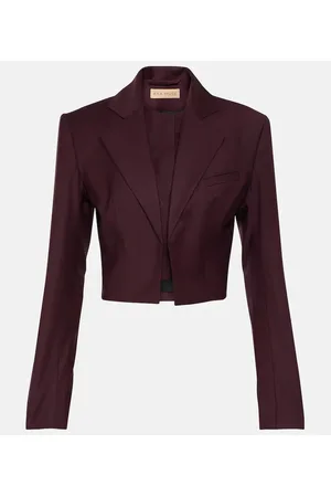 AYA MUSE Blazer cropped Sylva de lana