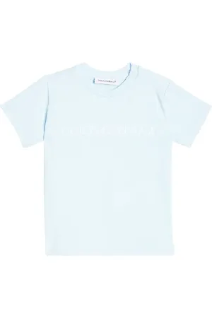 Dolce & Gabbana Bebé - camiseta de algodón con logo