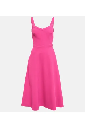 EMILIA WICKSTEAD Vestido midi Elvita de crepé