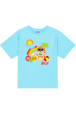 Moschino Camiseta de jersey de algodón estampada