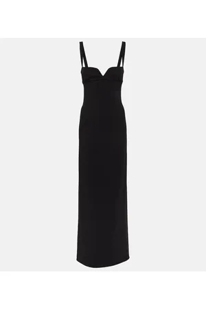 MAGDA BUTRYM Vestido bustier con escote corazón