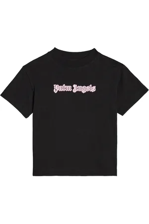Palm Angels Camiseta de jersey de algodón con logo