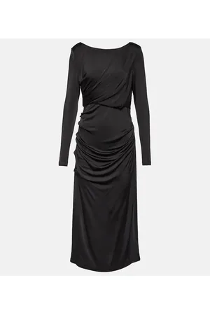 DRIES VAN NOTEN Vestido midi de jersey