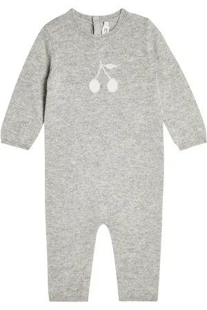 BONPOINT Bebé - body de cachemir en intarsia