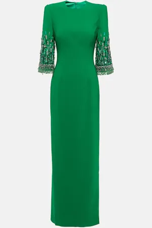 Jenny Packham Vestido de fiesta Bergman de crepé