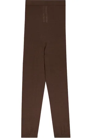 Rick Owens Leggings en mezcla de lana