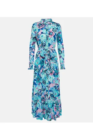 POUPETTE ST BARTH Vestido largo Kimi estampado