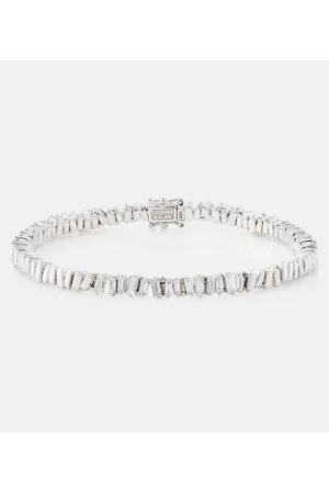 Suzanne Kalan Pulsera de oro de 18 ct con diamantes