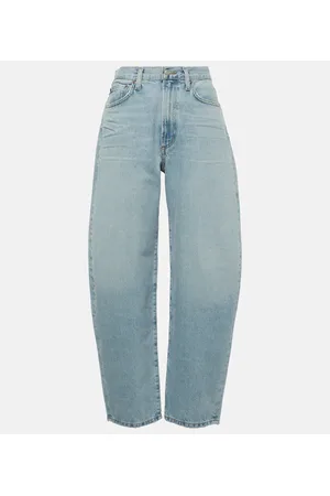 AGOLDE Jeans rectos de tiro alto