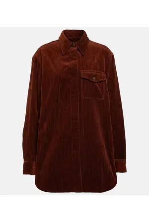 DRIES VAN NOTEN Camisa de pana