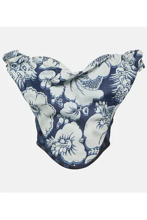 Vivienne Westwood Corsé Sunday de denim floral