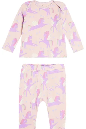 Stella McCartney Bebé - pijama de algodón estampado