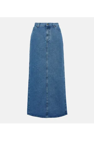 GIUSEPPE DI MORABITO Falda larga en denim