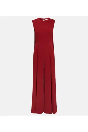 EMILIA WICKSTEAD Mono ancho Charmaine de crepé