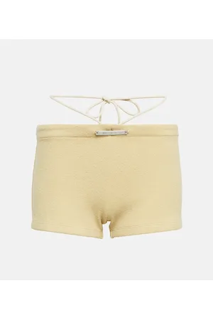 Didu Shorts de forro polar con lazada