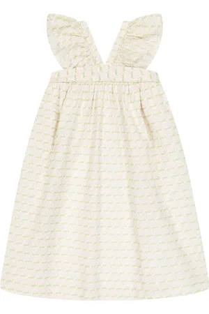 BONPOINT Vestido Eleana de algodón estampado